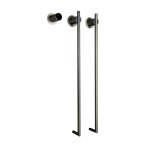   Galatea Design Balance 2 Grzejnik elektryczny odwracalny 76x37 gunmetal PVD GDA362GM W MAGAZYNIE !!!