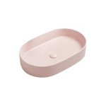 Galatea Design Bujur Umywalka 60x38 z korkiem klik-klak różowy mat/pink matt GD78330DTMP W MAGAZYNIE!!