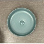   Galatea Design Bulat Umywalka ∅39 z korkiem klik-klak aqua green matt/aloe mat GD112DTMLG W MAGAZYNIE!!