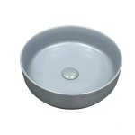   Galatea Design Bulat Umywalka ∅39 z korkiem klik-klak dusty blue matt/sky mat GD112DTMHL W MAGAZYNIE!!