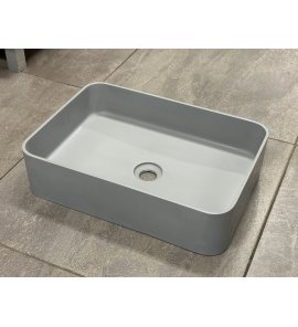       Umywalka 50x35 szary mat SIOBLONG WYPRZEDAŻ EKSPOZYCJI!!