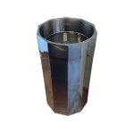   Galatea Design Heksagon Umywalka wolnostojąca z korkiem black grey GDFU3039BG WYPRZEDAŻ EKSPOZYCJI 