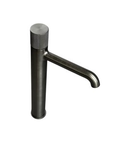 Gessi Habito Bateria umywalkowa Black Metal Brushed PVD 70604.707