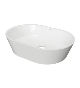 Inbalia Bahama Umywalka nablatowa 45x30 biały mat WBOC00103C00M110I