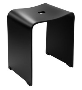 Sapho Trendy Taboret łazienkowy 40x48 czarny mat A211110