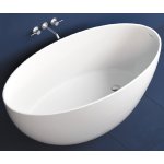 Galatea Design Arrezo Egg Wanna 160x85 biały połysk GWARE160.GPB.WH