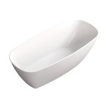Galatea Design Lucca Wanna 180x82 biały mat GWLUC180.GMB.WH