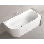 Galatea Design Wallup Wanna 160x75 z prawej biały mat GWWAL/P160.GMB.WH
