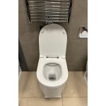 Hidra Gio Evolution Miska wisząca rimless z deską wolnoopadającą biała GWR20.001+GZQ.001