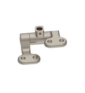 Burlington Guild Zawiasy do deski wolnoopadającej brushed nickel GUHGL