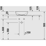       Duravit D-Neo Umywalka ⌀40 biały 2371400070 