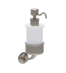 Burlington Guild Dozownik mydła brushed nickel GU011L W MAGAZYNIE !!!