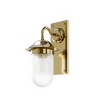 Burlington Guild Kinkiet ścienny gold  + klosz mat GUL001G