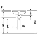       Duravit Starck 3 Umywalka 53x36,5 biały 0305490000