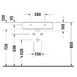       Duravit Vero Umywalka 60x47 biały 0454600000