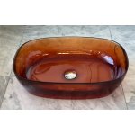   Galatea Design Reflex Umywalka 58x38 light brown GDFY2027LB WYBRZEDAŻ KOLORU W MAGAZYNIE!!
