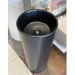  Galatea Design Tuba Umywalka wolnostojąca ∅40 bez korka klik klak czarny mat GDLT032AMB W MAGAZYNIE!!