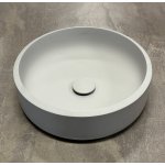     Galatea Design Twoh Umywalka Ø40 z korkiem klik klak grey mat GUTWH40.KMM.GR+GUPIL.GRM