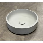     Galatea Design Twoh Umywalka Ø40 z korkiem klik klak grey mat GUTWH40.KMM.GR+GUPIL.GRM