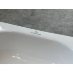   Galatea Design Belang Umywalka 45x27 z korkiem klik klak biały połysk GDW117GW 