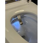       Galatea Design Pearl – Miska stojąca Smart 67x38 cm z deską myjącą | Biały połysk | GD2201CGW W MAGAZYNIE !!