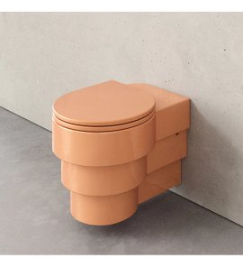 Trone Callipyge Miska bezrantowa 57x42 z deską wolnoopadającą peach CALLIPYGEPE  W MAGAZYNIE 