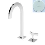 Bruma Royale Bateria umywalkowa 2-otworowa bez korka Pure White 1928801PW
