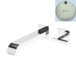 Bruma Royale Bateria umywalkowa podtynkowa 2-otworowa z korkiem Morning Mist 1928541MM
