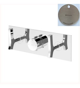 Bruma Royale Bateria termostatyczna natryskowa podtynkowa 4-drożna Morning Mist 1926341MM