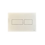 TECE Solid Przycisk spłukujący do WC podwójny 22x15 biały mat 9240433
