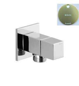 Bruma Przyłącze kątowe węża z zaworem 1/2" Sunrise 1262002SR