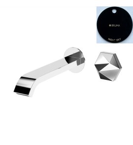 Bruma Utopia Bateria umywalkowa podtynkowa z korkiem Click-Clack Night Sky 1838510NS