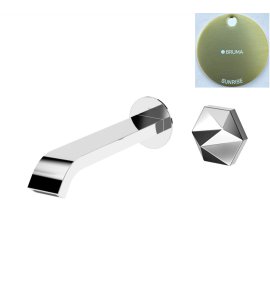 Bruma Utopia Bateria umywalkowa podtynkowa z korkiem Click-Clack Sunrise 1838510SR