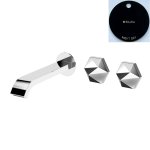 Bruma Utopia Bateria umywalkowa podtynkowa 3-otworowa bez korka Night Sky 1838700NS