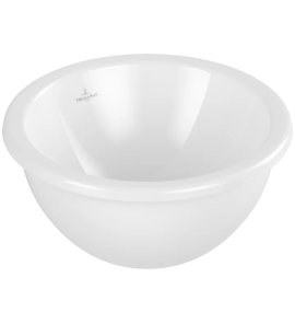 Villeroy&Boch Loop&Friends Umywalka wpuszczana w blat ∅39 biały połysk 4A590001