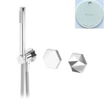 Bruma Utopia Bateria natryskowa podtynkowa 2-drożna Pure White 1831420PW