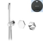 Bruma Utopia Bateria natryskowa podtynkowa 3-drożna Gunmetal 1831430MG