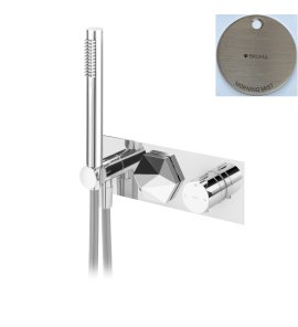 Bruma Utopia Bateria natryskowa podtynkowa 2-drożna Morning Mist 1832021MM