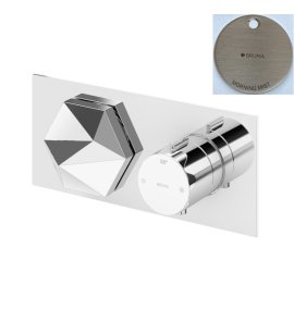 Bruma Utopia Bateria termostatyczna podtynkowa 2-drożna Morning Mist 1836221MM