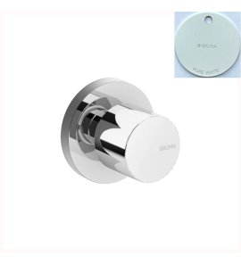 Bruma Utopia Zawór Podtynkowy 1/2" Pure White 1805903PW