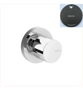 Bruma Utopia Zawór Podtynkowy 1/2" Gunmetal 1805903MG