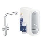 Grohe Blue Home Bateria kuchenna z filtrem stojąca StarLight chrom 31454001