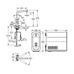 Grohe Blue Home Bateria kuchenna z filtrem stojąca StarLight chrom 31454001