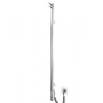 Mario Ray Cubo grzejnik elektryczny 110x30 brushed steel 2.2.1202.16.P/BRS
