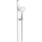   Duravit MinusFlow Zestaw prysznicowy ze słuchawką i wężem chrom/biały połysk UV0682004005