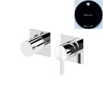 Bruma Breeze Bateria prysznicowa podtynkowa z 2 wyjściami Night Sky 1681621NS