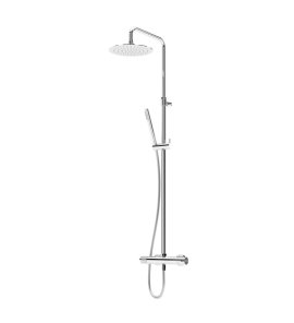 Bruma Breeze Zestaw natryskowy ścienny z deszczownicą Ø 250 mm Chrom 1686521CR