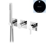 Bruma Breeze Bateria wannowo-natryskowa podtynkowa Night Sky 1682801NS