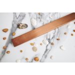   Cedor Odpływ Liniowy 120 cm super niski brushed rose gold PROLIN-BRUROSDES-120 