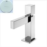 Bruma Adamastor Bateria umywalkowa jednootworowa bez korka Pure White 3010102PW